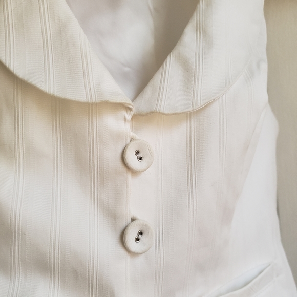 4P White Ann Taylor Loft Vest - Picture 6 of 9